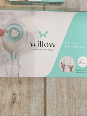 Willow NEW - Reusable Milk pumping Containers  24 mm unopened box